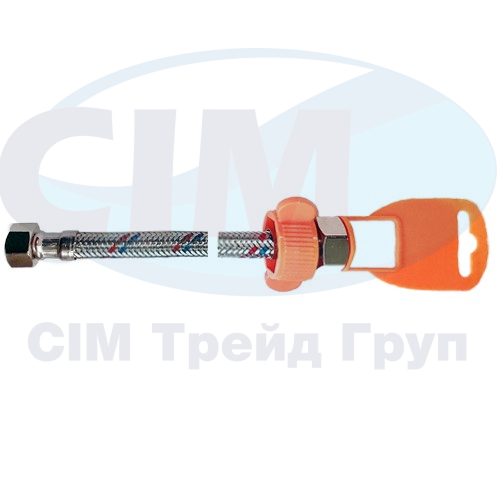 Шланг для воды FADO 80 см 1/2" x 3/8" ВВ