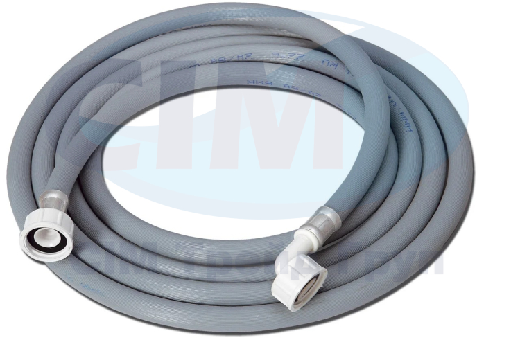Шланг заливний KRM-250 см 3/4"х3/4" ВВ Kroner для побутових пральних та посудом. маш.