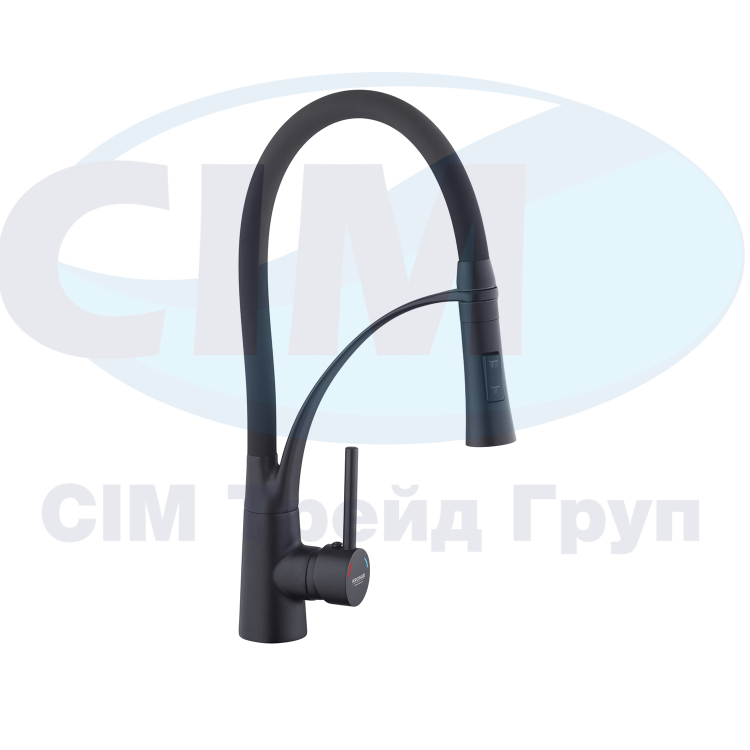 KRP Ersel-SCH03393BLK смеситель для кухни (к.35)