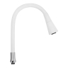 KRM - C8031WHI гусак для кухни (рефлекторный), білий